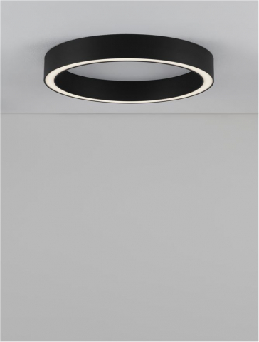 Plafoniere - Sting PL 60 Black - plafoniera moderna LED 3000K