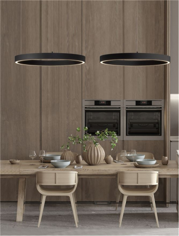 Suspensii - Sting SP80 Black - suspensie moderna LED 3000K