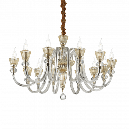Candelabre - CANDELABRE CLASICE MURANO STRAUSS SP18 - IDEAL-LUX