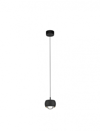 Suspensie moderna LED Conga Black 13W - corpuri de iluminat Nova Luce [1]