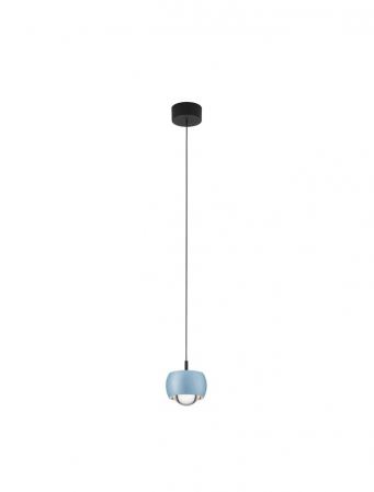 Suspensie moderna LED Blue coffee 13W - corpuri de iluminat Nova Luce [1]