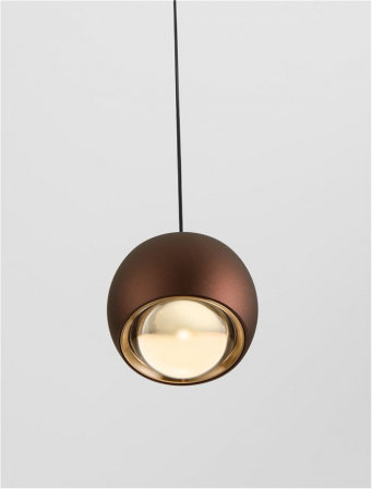 Suspensie moderna LED Conga coffee 13W - corpuri de iluminat Nova Luce [2]