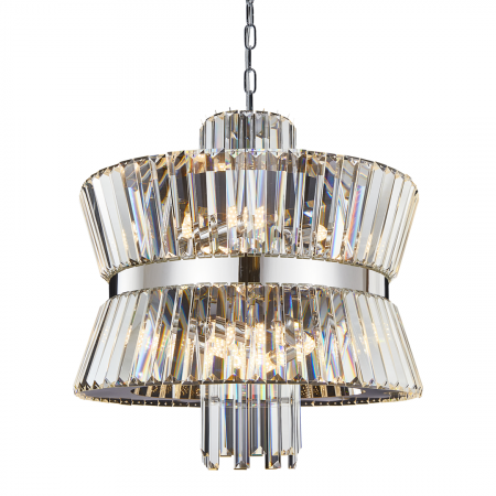 Suspensie Cristal Aurelia CHROME 12xE14 - ML0406 [1]