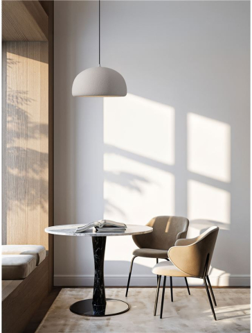 Corpuri pt interior - Suspensie DAVO D40 - Stone Dove Gray Polyurethane & Resin