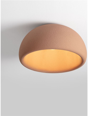 Corpuri pt interior - Plafoniera DAVO D50 - Stone Red Polyurethane & Resin