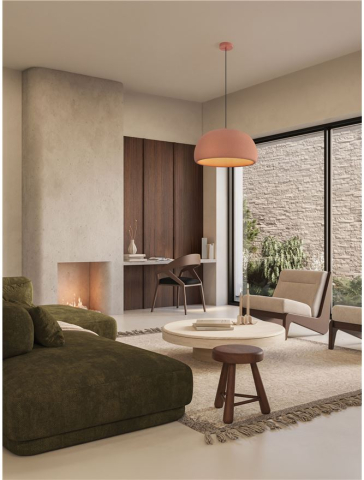 Corpuri pt interior - Suspensie DAVO D50 - Stone Red Polyurethane & Resin