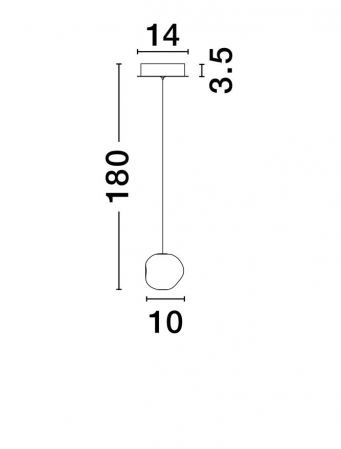 Suspensie Moderna IFOS SP1- corpuri de iluminat moderne cu LED [5]