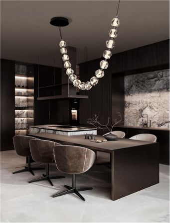 Candelabre - Suspensie IFOS 210 cm - 71W - corpuri de iluminat moderne cu LED