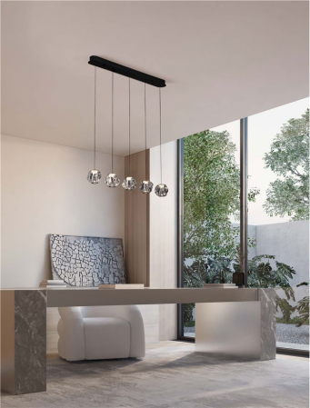 Candelabre - Suspensie IFOS SP 5L - suspensie moderna  - corpuri de iluminat moderne cu LED
