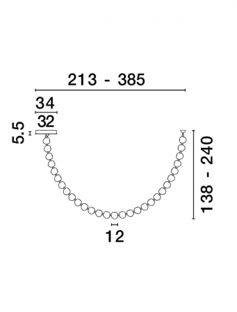 Suspensie IFOS 385 cm - 119W - corpuri de iluminat moderne cu LED [4]