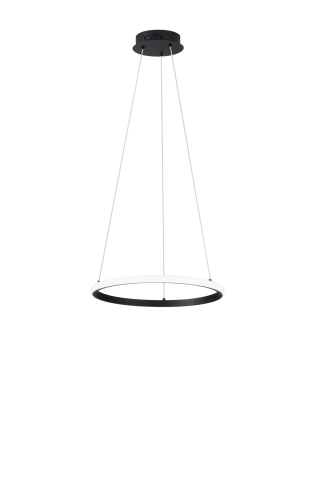 Suspensii - SUSPENSIE LED AXIS NEAGRĂ 20W 2200LM CCT 40X150CM