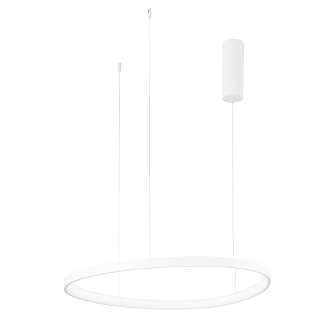  Suspensie - SOSPENSIONE LED KLAPTON BIANCA 58W 8360LM CCT 65X3,5X150CM