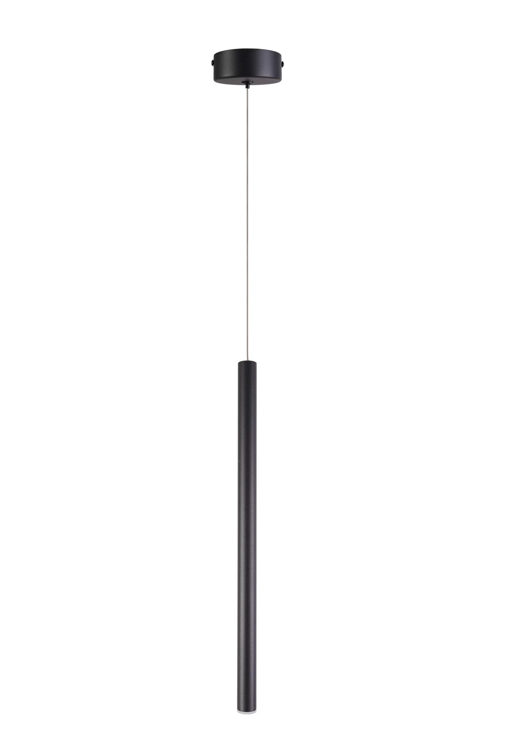 Suspensie LED Maxlight Metalic P0667, negru, 1 W, 3000K, IP20