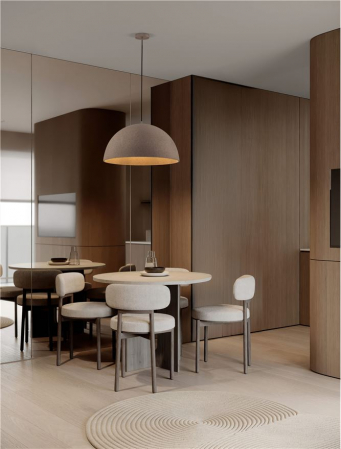 Suspensie LEFKO 60 cm ROUND - natural materials