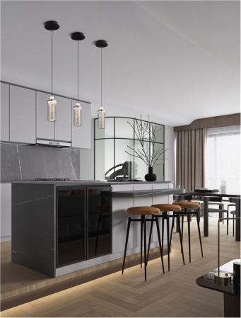Suspensie LUNE SP1 - suspensie moderna LED