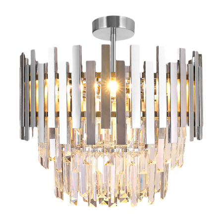 Plafoniere - Suspensie scurta ASPEN CHROME 6xE14