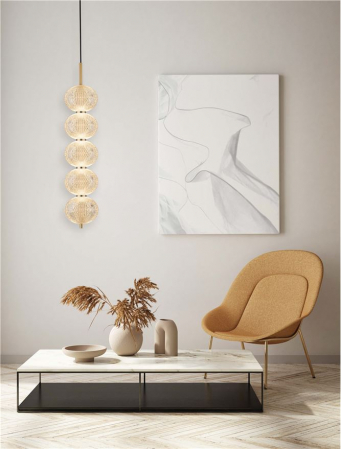 Lustre simple - Suspensie verticala Big KLELIA 30W - suspensie moderna