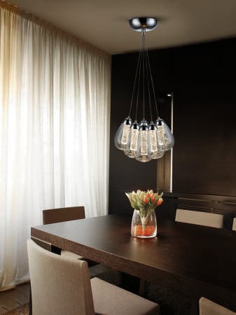 Suspensie moderna Taccia 394647 LAMP 6L LED Ø38 - Schuller