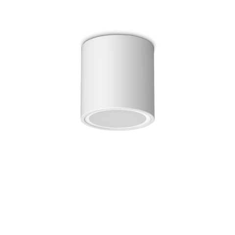 Plafoniere - TECHO PL1 D09 ROUND BIANCO-Plafoniera