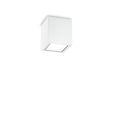 Plafoniere - TECHO PL1 D09 SQUARE BIANCO-Suspensie