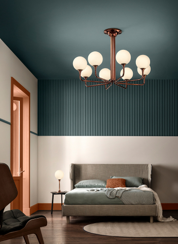 Lustre simple (suspensie) - Tee PL8 RD 160
