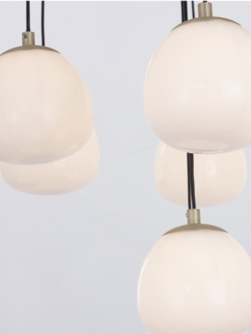 THE EGG - suspensie - SP12 Sandy Gold & Matt Black Metal [3]