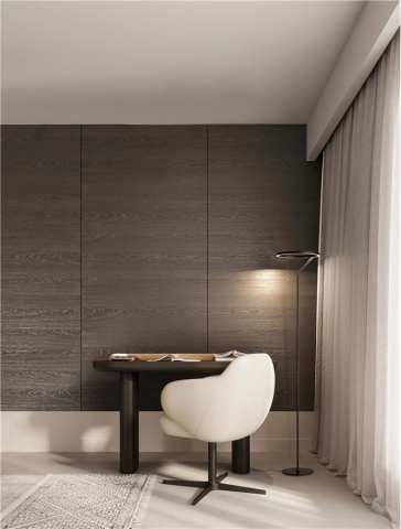 TILIA LAMPADAR - Touch Dimmable Sandy Black Aluminium
