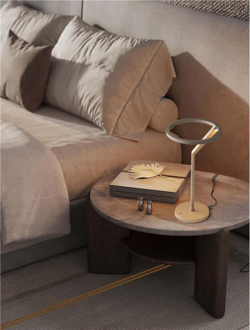 TILIA veioza - Moca Coffee Aluminium