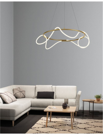 Tiriac - suspensie moderna 9548104 - corpuri de iluminat moderne, furtun flexibil