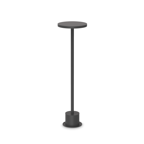 TOFFEE PT D160 H050 NERO - stalpisor de exterior
