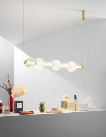 TOTEM S7 - suspensie moderna LED - Fan Europe - Luce Ambiente e Design