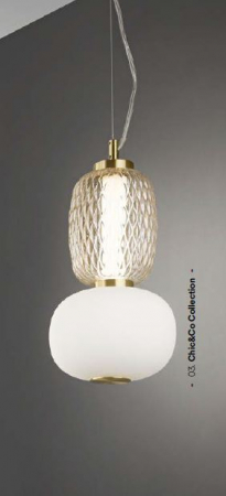 Lustre simple - TOTEM S2 - suspensie moderna LED - Fan Europe - Luce Ambiente e Design
