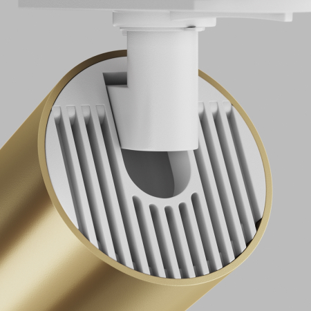 Track Lighting TR020-1-U-GU10-W FOCUS S - White Base - Unity [1]