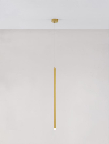 Lustre simple - Trimle 70 SP1 - suspensie moderna led 3W-GOLD