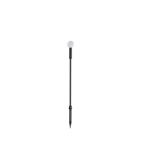 Exterior - TWIGGY SPHERE PT H65 NERO - pitic (stalpisor) gradina