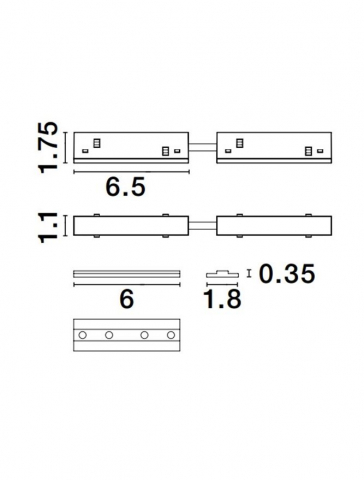 Ultra Slim - conector liniar mecanic si electric [1]