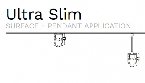 Ultra Slim - sina magnetica 200 cm aplicata - (Max 300W) [1]