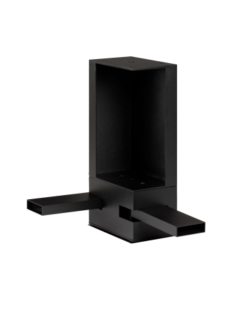 Connectors - Uprail B-Corner Sandy Black-L26.3-W:12