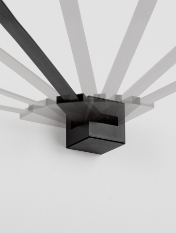 Connectors - Uprail B-Corner Sandy Black-L8