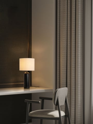 Decorative - VALENTO 1 black & beige