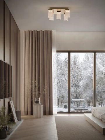 Decorative - VANCE 1 gold - plafoniera moderna