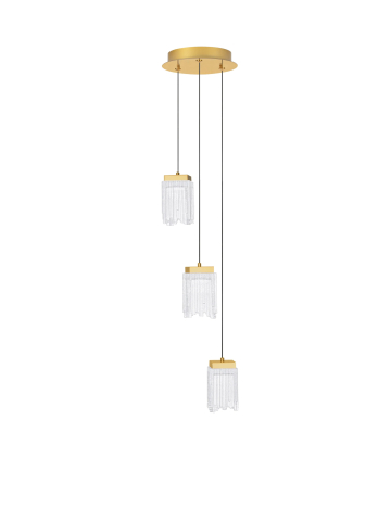 Lustre simple (suspensie) - VANCE 1 gold - suspensie moderna