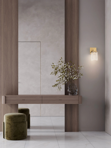Aplice - VANCE 1 gold - aplica moderna