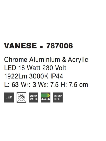 VANESE aplica - 787006 - Chrome Aluminium & Acrylic [3]