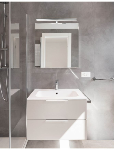 Aplice - VANESE aplica - 787008 -  Chrome Aluminium & Acrylic