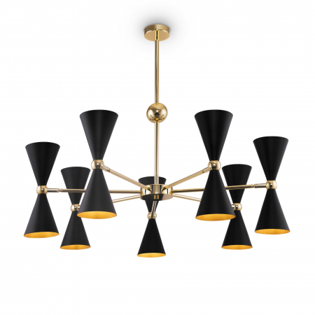 Candelabre - CANDELABRU VESPER 14 BECURI MOD108PL-14WG/BG
