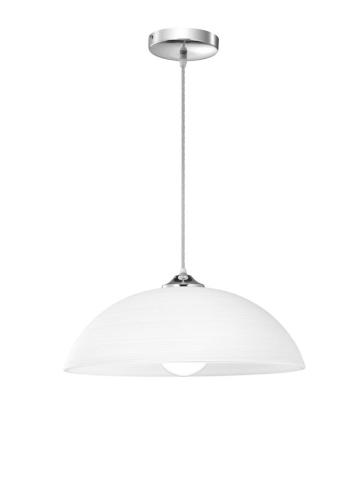 VINCA suspensie SP1 - 600821- Chrome Metal White Wipe Technique Glass [1]