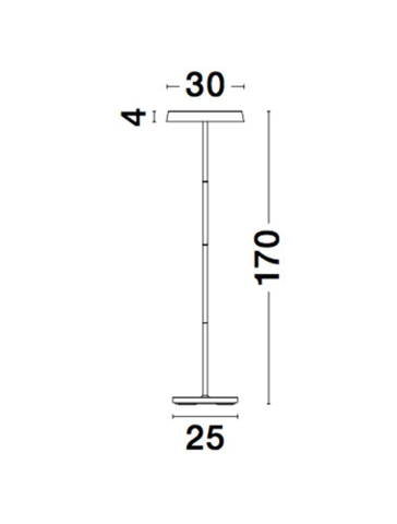 VITI lampadar - 9155181 - Sandy White Aluminium & Acrylic [6]
