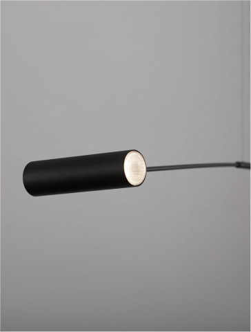 VOICE lampadar - 9061429 - Sandy Black A luminium & Acrylic [3]