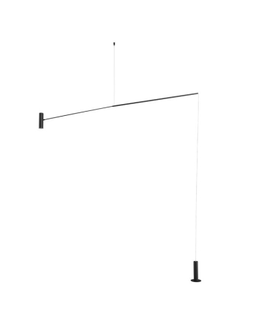 VOICE lampadar - 9061429 - Sandy Black A luminium & Acrylic [1]